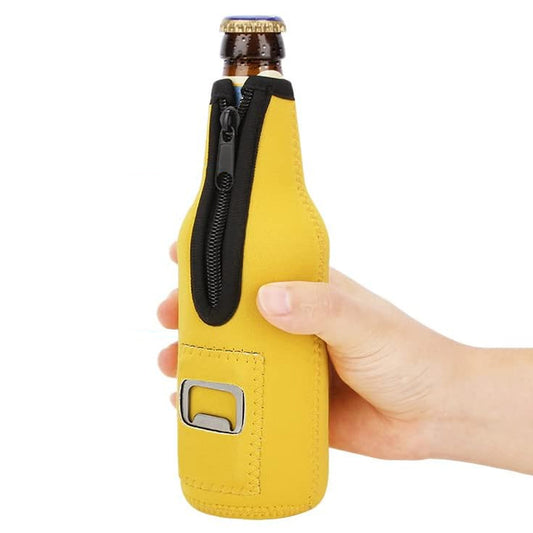 Custom Zippered Bottle Stubby B