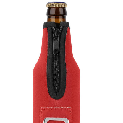 Custom Zippered Bottle Stubby B