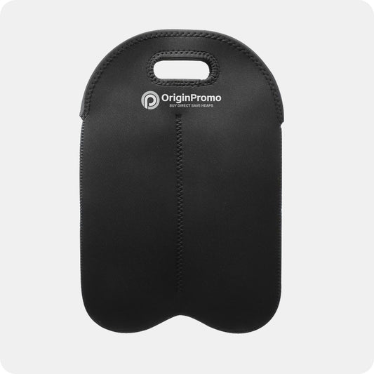 Custom Neoprene Dual Wine Bottle Holder