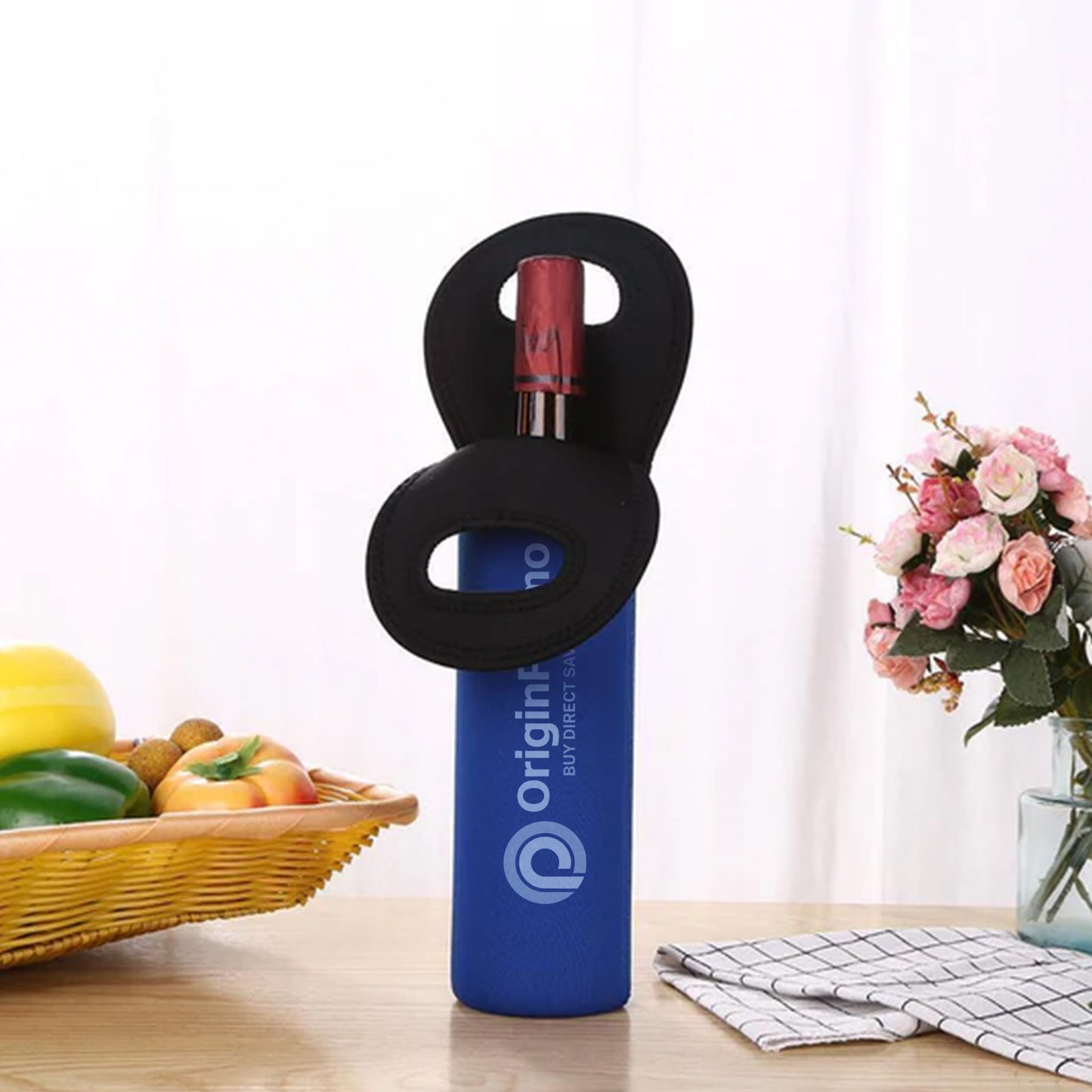 Custom Neoprene Wine Bottle Holder